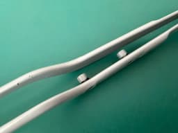 Aesculap US185 Bayonet Bipolar Coagulation Forceps 1.5mm tips, 215 mm, 8 ½"
