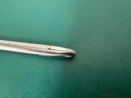Пінцет дитячий Jarit 440-150 Strumpel з прямою фенестрованою браншею, 105 mm