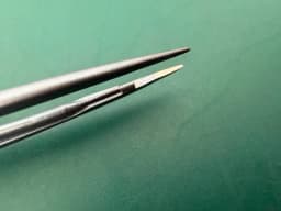 Codman 80-1125 Surgical Bayonet Bipolar Titanium Forceps